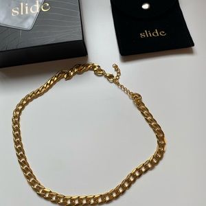 Thick 18k Platted Gold Chain (adjustable)